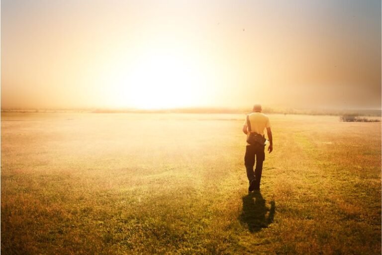 Caminando en el horizonte