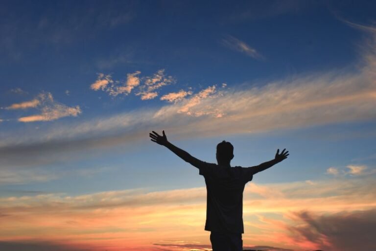 Gratitud al atardecer